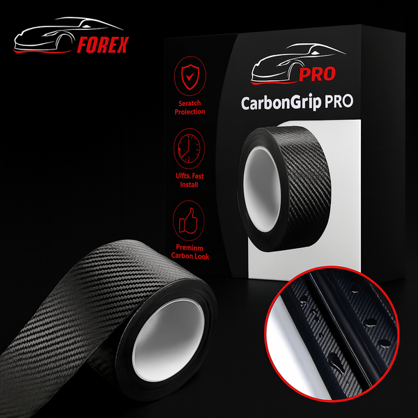 CarbonGrip PRO – Anti-Scratch Protective Film for Car Door Sills